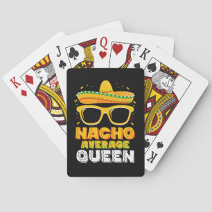 Baraja De Cartas Familia Reina Chica promedio de Nacho Cinco De May