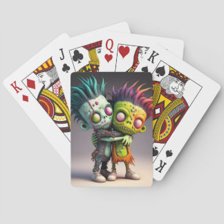 Baraja De Cartas Familia Zombie