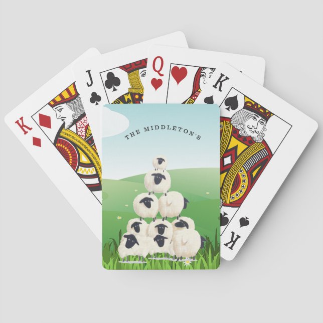 Baraja De Cartas Family Game Fun Sheikh Meadow (Reverso)