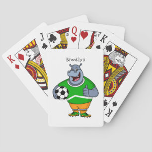 Baraja De Cartas Famoso ilustracion de personalizado de futbolista