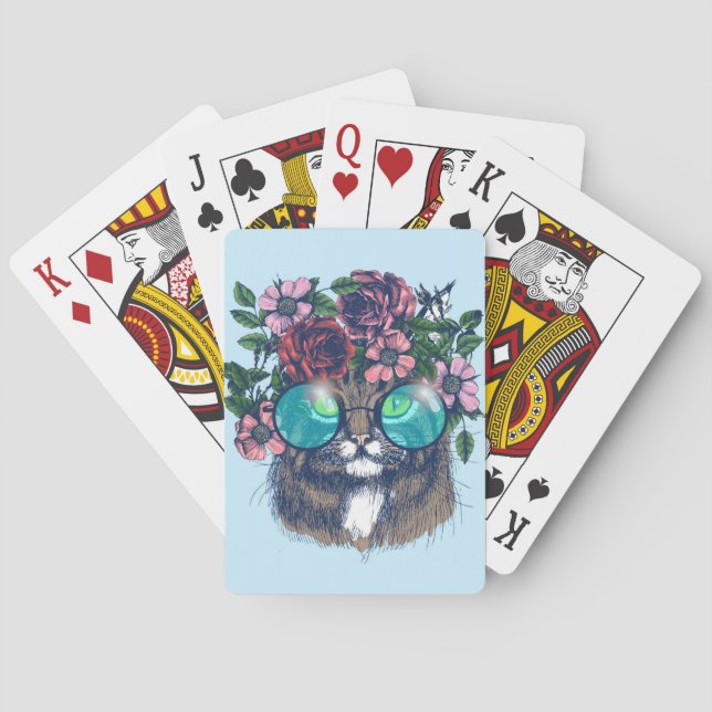 Baraja De Cartas Fancy Maine Coon (Reverso)