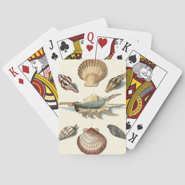 Baraja De Cartas Fancy Shell Beach (Reverso)