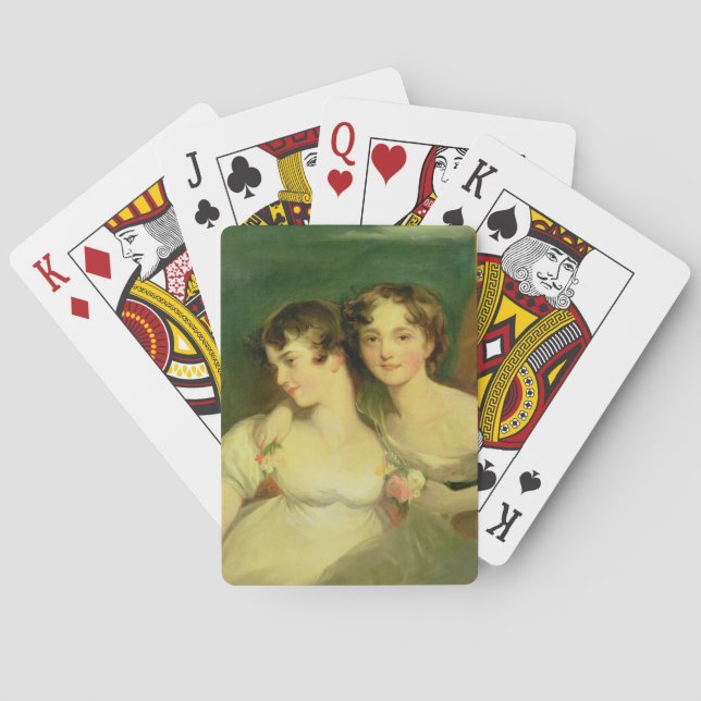 Baraja De Cartas Fanny y Jane Hamond (Reverso)