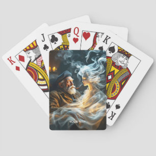 Baraja De Cartas Fantasía Aburrido Humo del Viejo