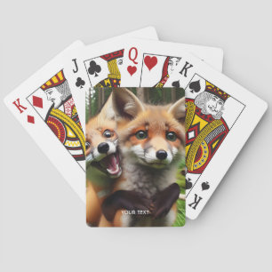 Baraja De Cartas Fantasía Cuesta dos zorros