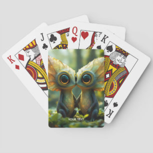 Baraja De Cartas Fantasía Cute deja amor por el bosque
