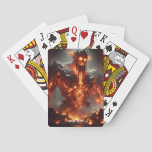 Baraja De Cartas Fantasía Cute Fire Elemental Flames