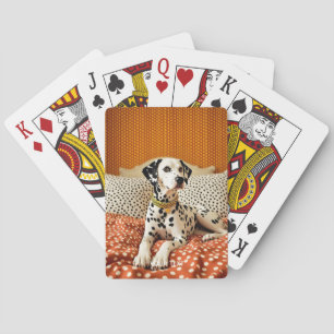 Baraja De Cartas Fantasía Cute Polka Dog