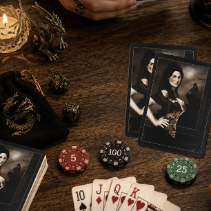 Baraja De Cartas Fantasía de amor oscuro gótico vampiro sangre homb