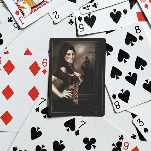 Baraja De Cartas Fantasía de amor oscuro gótico vampiro sangre homb