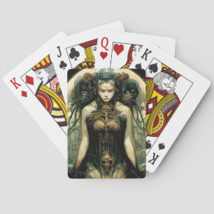 Baraja De Cartas Fantasía de Ciencia Tecnología Orgánica
