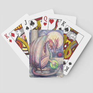 Baraja De Cartas Fantasía de Dragón por Molly Harrison