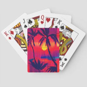 Baraja De Cartas Fantasía de escape tropical
