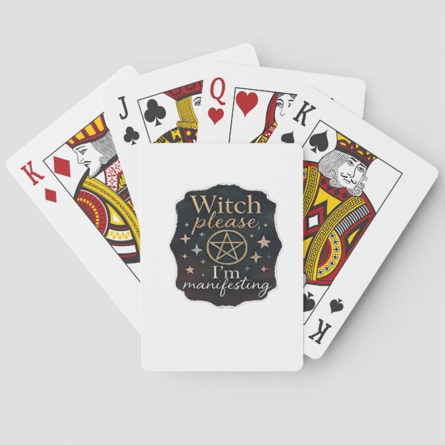 Baraja De Cartas Fantasía de Whimsigoa - Bosques místicos, lunas y  (Reverso)