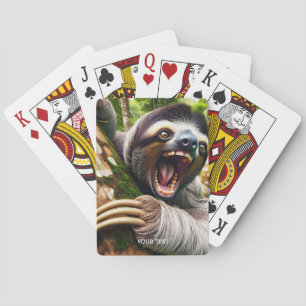 Baraja De Cartas Fantasía lindo Slote muy enojado