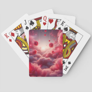Baraja De Cartas Fantasía Romántica Soñadora Rosas Amor