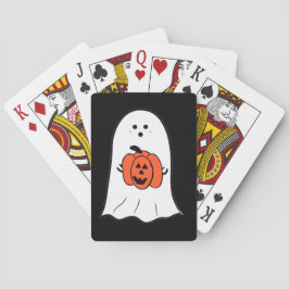 Baraja De Cartas Fantasma con Jack-o-Lantern