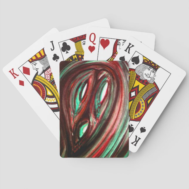 Baraja De Cartas Fantasma de soledad (Reverso)