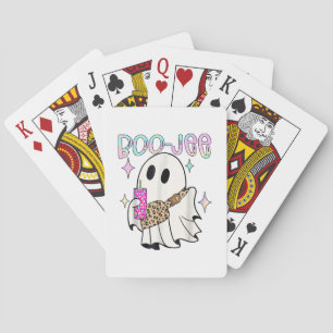Baraja De Cartas Fantasma divertido de Halloween Boo Jee