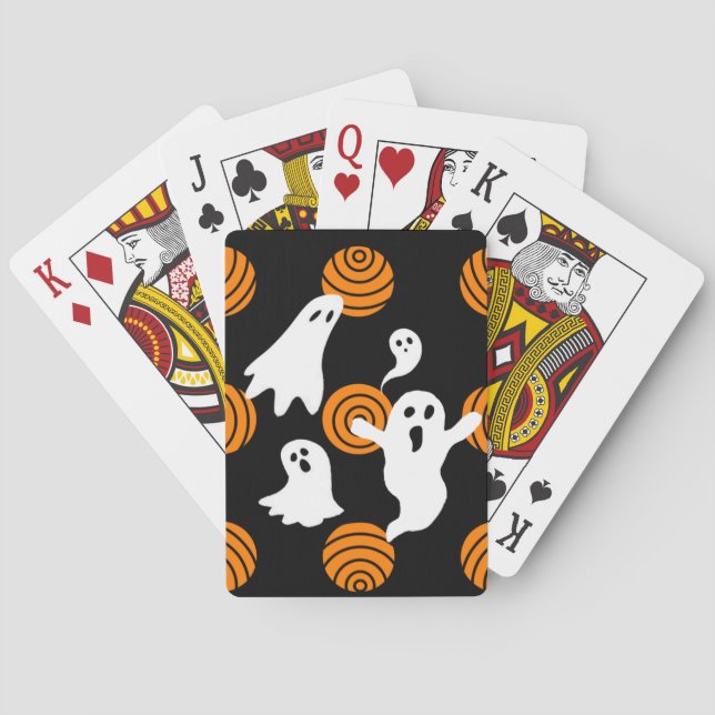 Baraja De Cartas Fantasma fuera de control (Reverso)