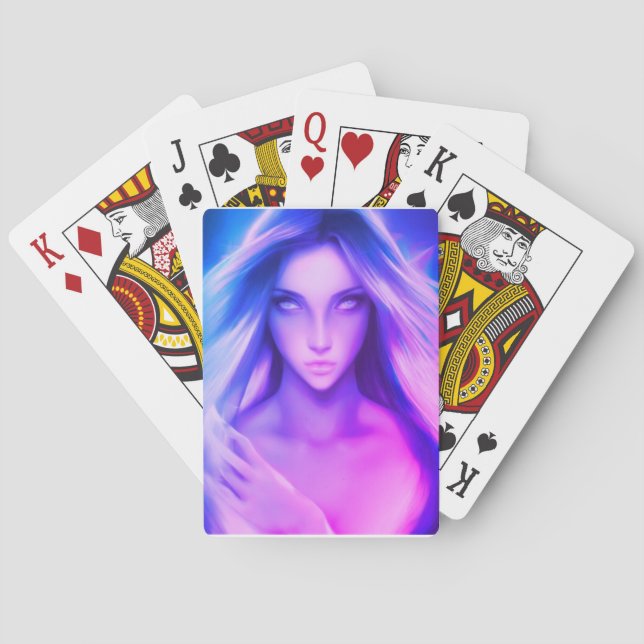 Baraja De Cartas Fantasmas tarjetas de juego clásicas (Reverso)