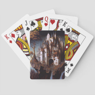 Baraja De Cartas Fantasy Castle Fantasy Art Cards