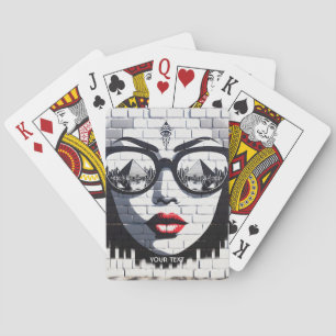 Baraja De Cartas Fantasy Cuse Face Wall Egypt