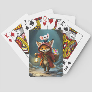 Baraja De Cartas Fantasy Cute Baby Fox Mouse