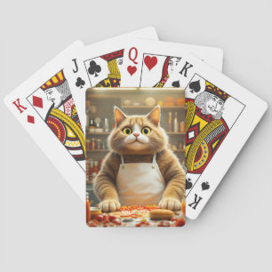 Baraja De Cartas Fantasy Cute Big Oyes Cat