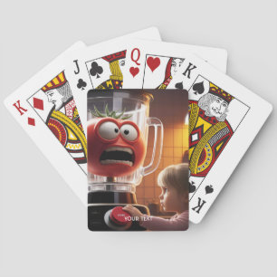 Baraja De Cartas Fantasy Cute Chica Tomato Blender