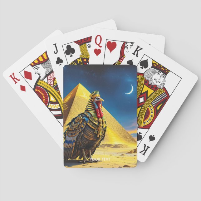 Baraja De Cartas Fantasy Cute Desert Pharaoh Turquía (Reverso)