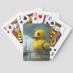 Baraja De Cartas Fantasy Cute Duck War Ship