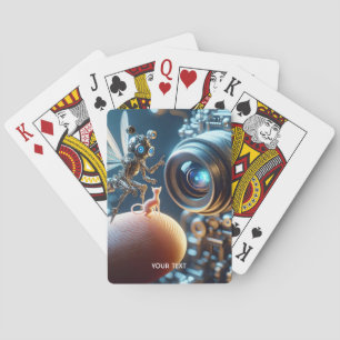 Baraja De Cartas Fantasy Cute Fly Robot Finger