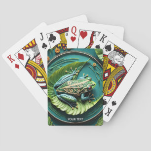 Baraja De Cartas Fantasy Cute Frog deja a Filigree