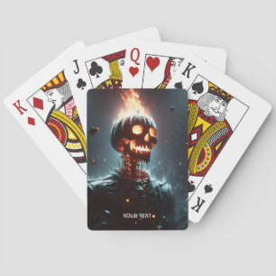 Baraja De Cartas Fantasy Cute Lantern Pumpkin Halloween