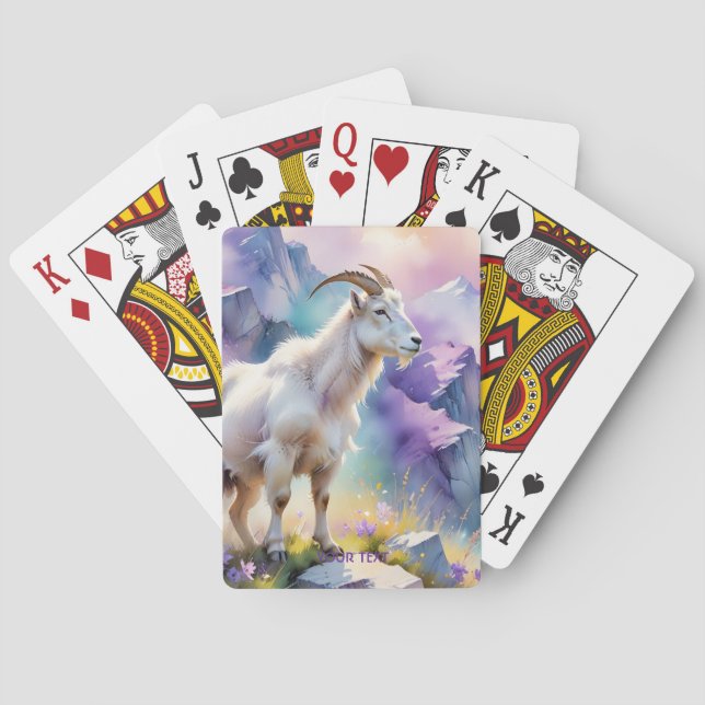 Baraja De Cartas Fantasy Cute Mountain Goadow (Reverso)