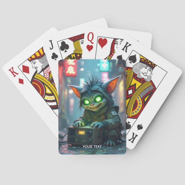 Baraja De Cartas Fantasy Cute Music Joy Street (Reverso)