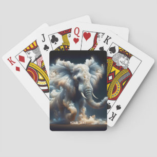 Baraja De Cartas Fantasy Cute Nubes elefante
