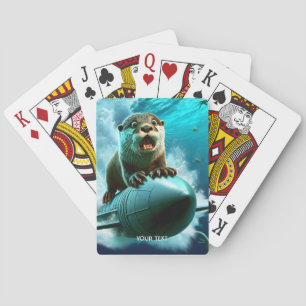 Baraja De Cartas Fantasy Cute Otter Torpedo Sea