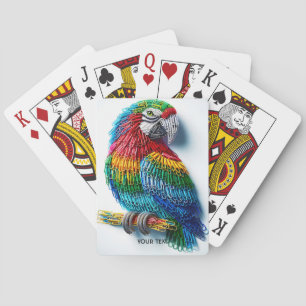 Baraja De Cartas Fantasy Cute Paper Clips Bird