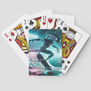 Baraja De Cartas Fantasy Cute Skateboard Special Rider