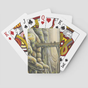 Baraja De Cartas Fantasy Cute Stone Hand Bridge
