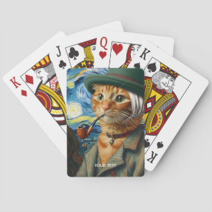 Baraja De Cartas Fantasy Cute Van Gogh Gorra