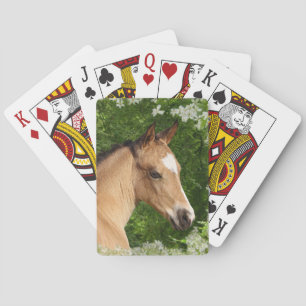 Baraja De Cartas Fantasy Horses: Flowers