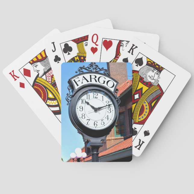 Baraja De Cartas Fargo Clock (Reverso)