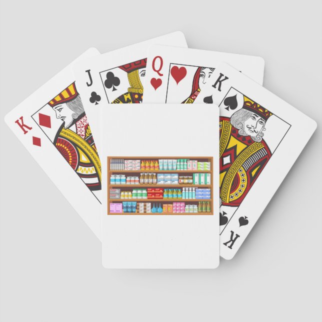 Baraja De Cartas Farmacia (Reverso)