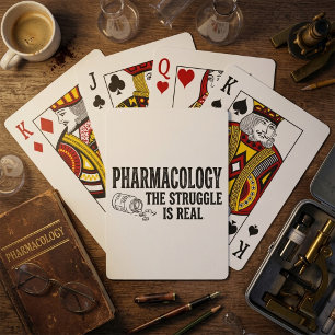 Baraja De Cartas Farmacología La Lucha Es Real Divertido Farmacia