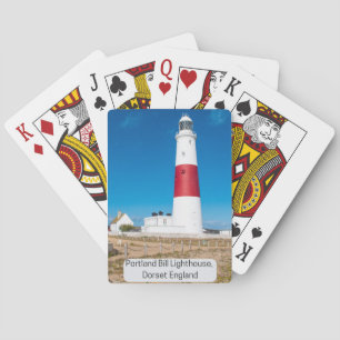 Baraja De Cartas Faro de Bill Portland, tarjetas de juego Dorset