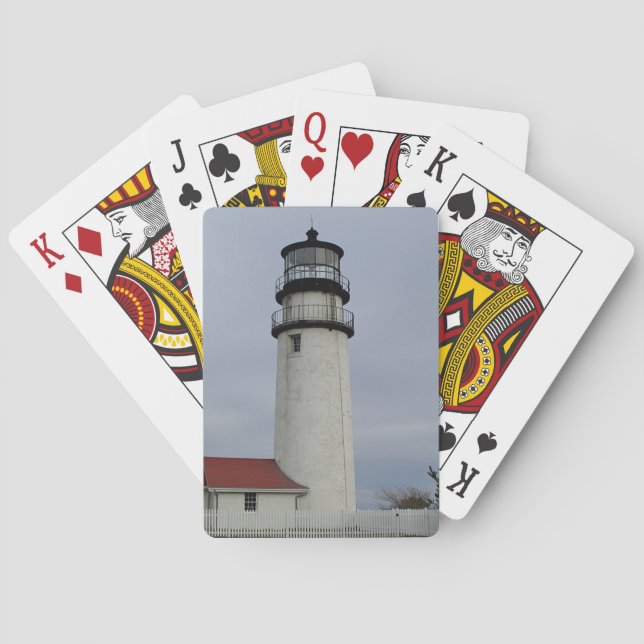 Baraja De Cartas Faro de Cape Cod (Reverso)