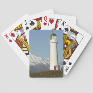 Baraja De Cartas Faro de Cape Egmont y Mt Taranaki / Mt